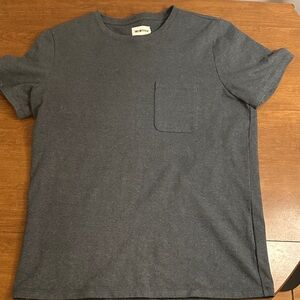 Taylor stitch heavy bag tee dark slate M